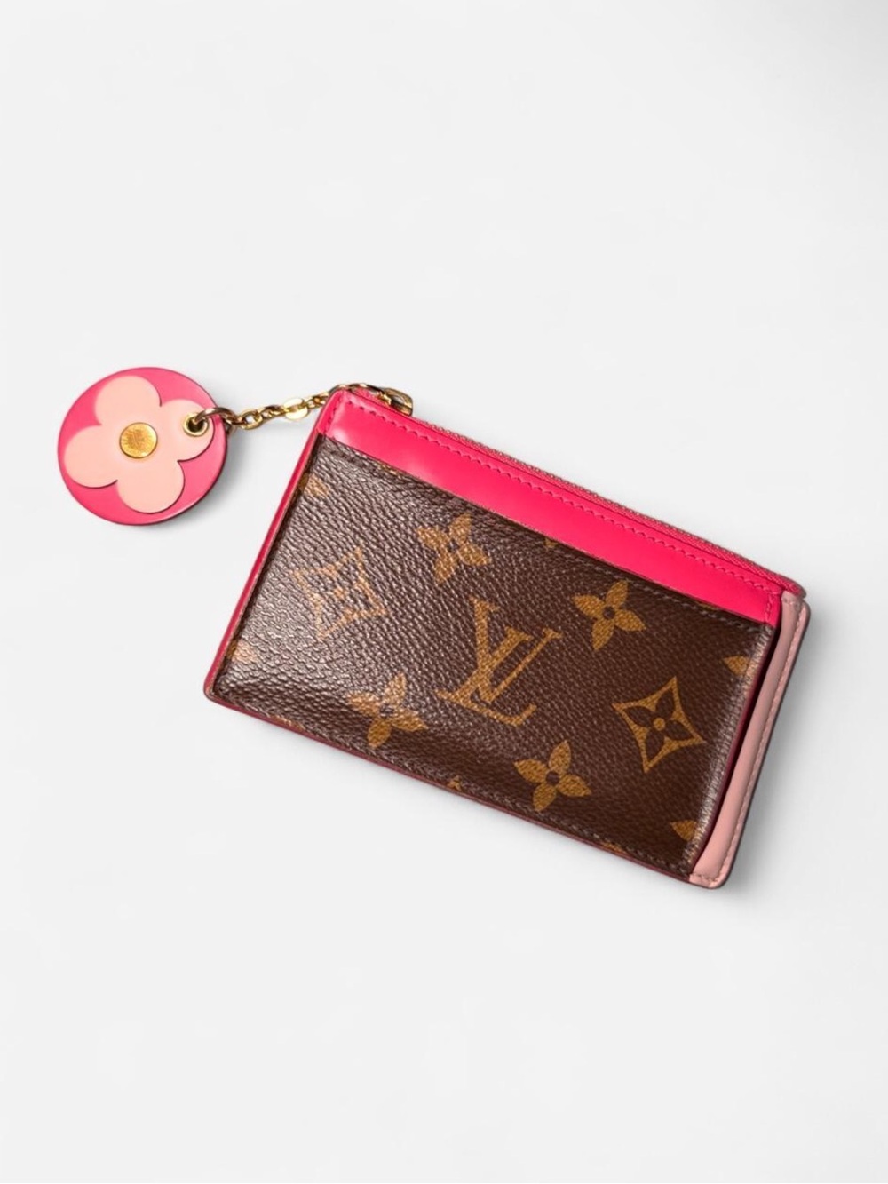 Louis Vuitton — Blooming Flowers Zipped Card Holder #484